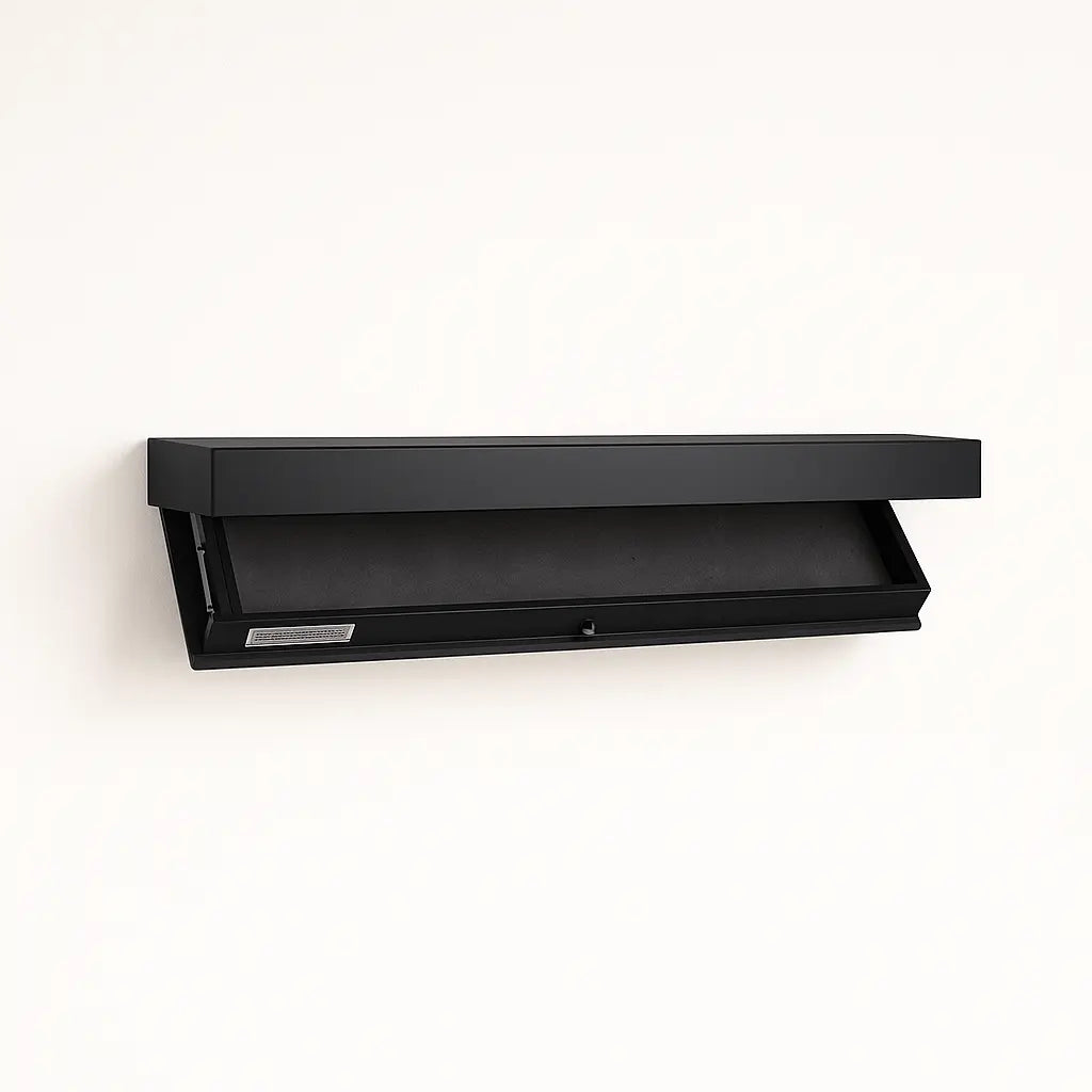 Etagere murale noire